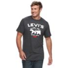 Big & Tall Levi's&reg; Espen Bear Logo Graphic Tee, Men's, Size: Xxl Tall, Dark Grey