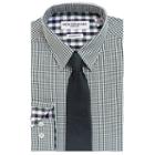Men's Nick Graham Everywhere Modern-fit Dress Shirt And Tie Boxed Set, Size: S 32-33, Green