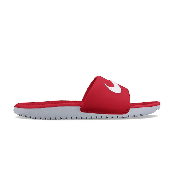 Nike Kawa Kid's Slide Sandals, Boy's, Size: 11, Red