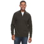 Men's Croft & Barrow&reg; Quarter-zip Sweater, Size: Xxl, Green