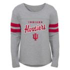Girls 7-16 Indiana Hoosiers Field Armour Tee, Size: Medium, Grey