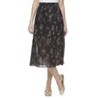 Juniors' Jolie Vie Floral Georgette Midi Skirt, Girl's, Size: Xs, Ovrfl Oth