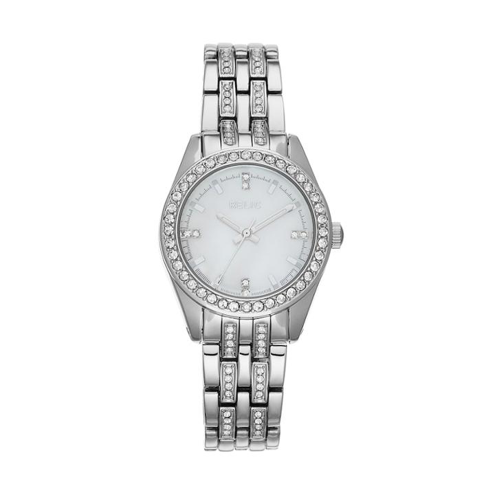 Relic Women's Iva Crystal Watch - Zr34420, Size: Medium, Grey