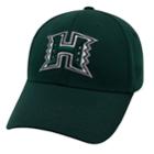 Adult Top Of The World Hawaii Warriors Premium Collection One-fit Cap, Men's, Dark Green