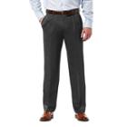 Big & Tall Haggar Premium Classic-fit Stretch Pleated Dress Pants, Men's, Size: 48x30, Oxford