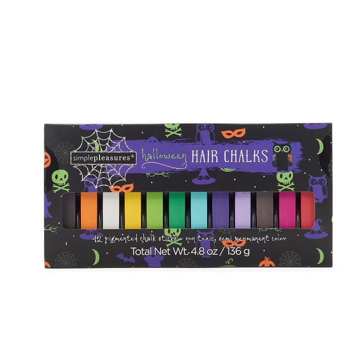 Simple Pleasures 12-pk. Halloween Hair Chalk Set, Ovrfl Oth