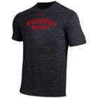 Men's Under Armour Wisconsin Badgers Triblend Tee, Size: Small, Multicolor