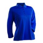 Nancy Lopez, Plus Size Luster Golf Top, Women's, Size: 3xl, Blue