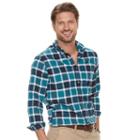 Men's Sonoma Goods For Life&trade; Modern-fit Flexwear Oxford Button-down Shirt, Size: 4xlt, Blue