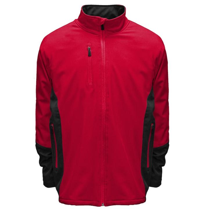 Men's Franchise Club Apex Colorblock Softshell Jacket, Size: Xxl, Brt Red