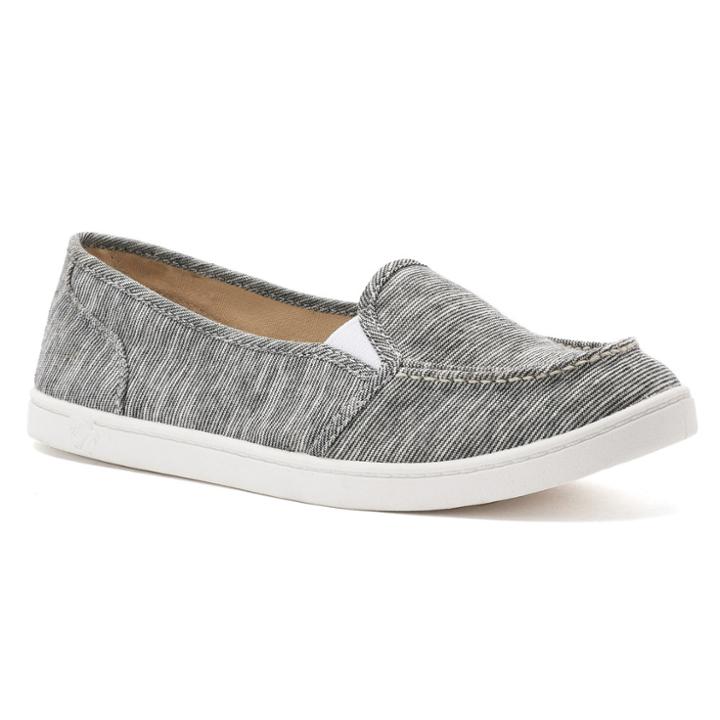 Now Or Never Summer Women's Slip-on Shoes, Size: Medium (7.5), Grey (charcoal)