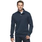 Men's Sonoma Goods For Life&trade; Classic-fit Fleece Pullover, Size: Medium, Blue (navy)