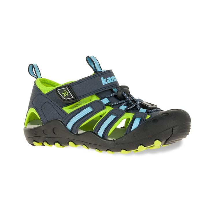 Kamik Crab Toddler Boys' Waterproof Sport Sandals, Size: 4 T, Blue