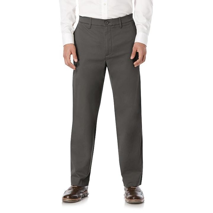 Big & Tall Savane Tapered Performance Active Flex Pants, Men's, Size: 38x36, Grey Other