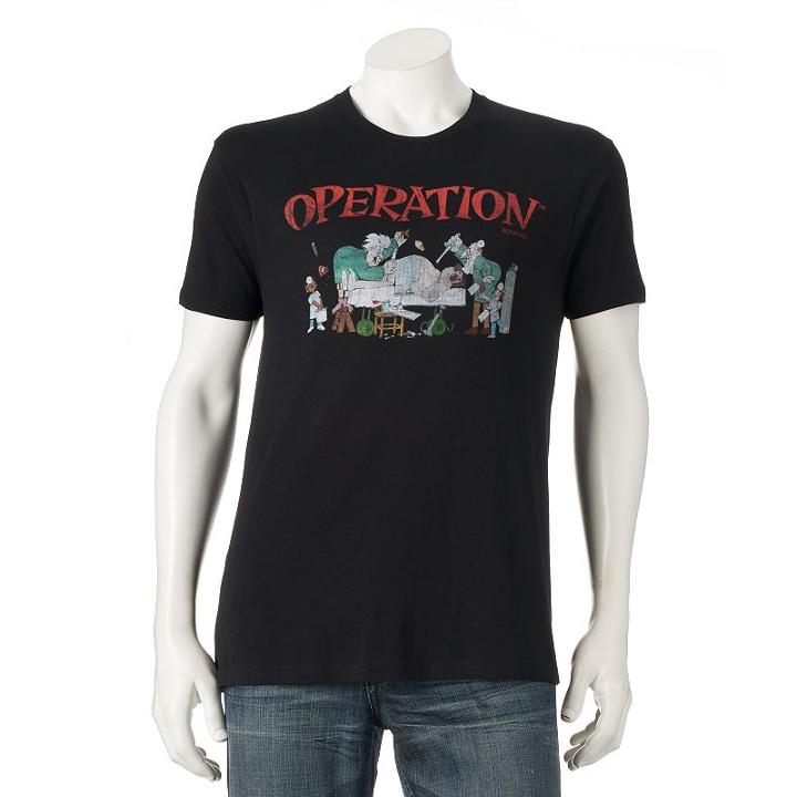 Men's Operation Tee, Size: Large, Black