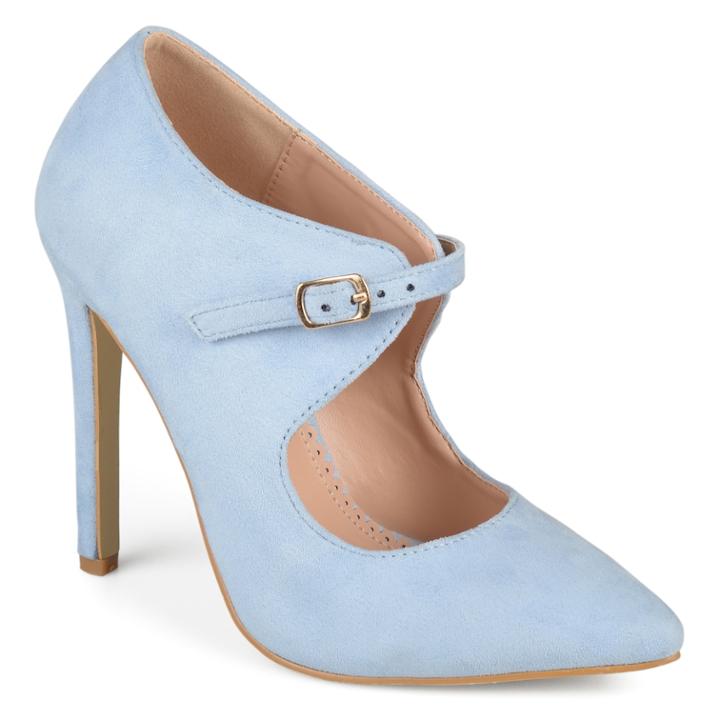Journee Collection Connly Women's High Heels, Size: Medium (7.5), Blue