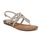 Fergalicious Shimmer Women's Sandals, Size: Medium (6), Beig/green (beig/khaki)