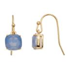 Lc Lauren Conrad Blue Nickel Free Cushion Drop Earrings, Women's