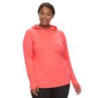 Plus Size Tek Gear&reg; Dry Tek Pullover, Women's, Size: 1xl, Brt Pink
