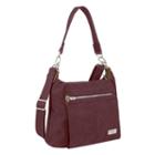 Travelon Anti-theft Heritage Rfid-blocking Hobo Bag, Adult Unisex, Dark Red