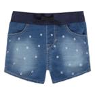 Girls 4-6x Levi's Knit Faux-denim Shorts, Girl's, Size: 4, Brt Blue