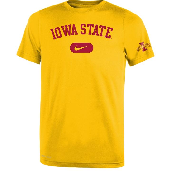 Boys 8-20 Nike Iowa State Cyclones Legend Dna Tee, Size: Xl 18-20, Gold