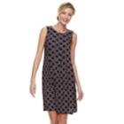 Women's Croft & Barrow&reg; Print Pleated Shift Dress, Size: Medium, Blue