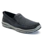 Skechers Relaxed Fit Harper Moven Men's Loafers, Size: 12, Dark Grey