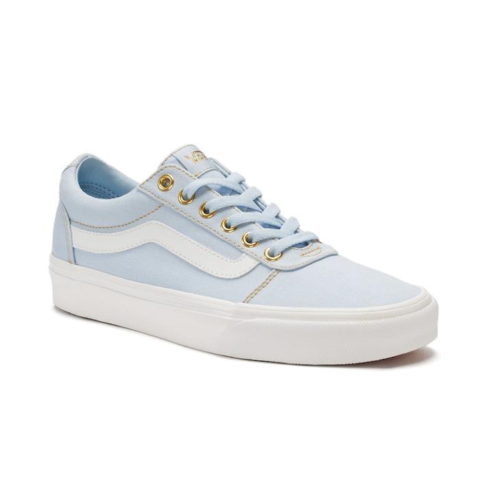 Vans Ward Women's Skate Shoes, Size: 8, Light Blue