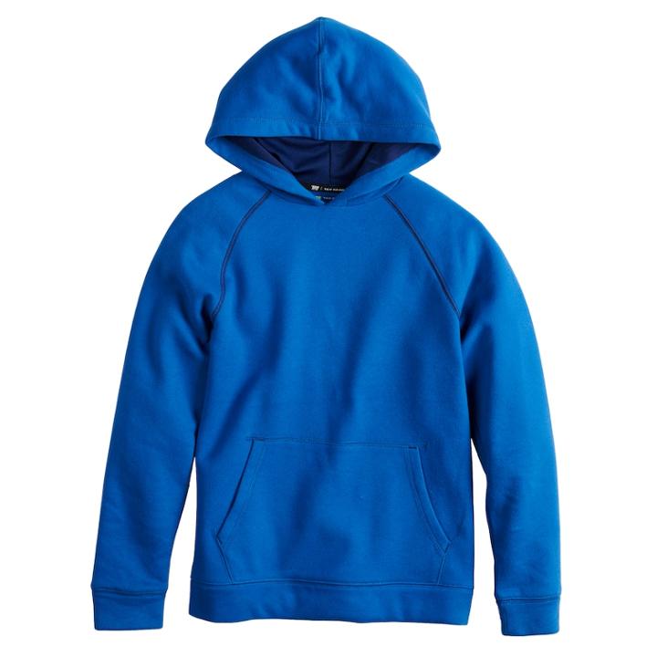 Boys 8-20 Tek Gear&reg; Ultra-soft Pull-over Hoodie, Size: Xl(18/20), Dark Blue