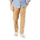 Men's Dockers&reg; Utility Cargo Straight Fit Canvas Pants D2, Size: 32x29, Beig/green (beig/khaki)