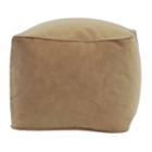 Medium Microfiber Faux-suede Bean Bag Ottoman, Adult Unisex, Multicolor