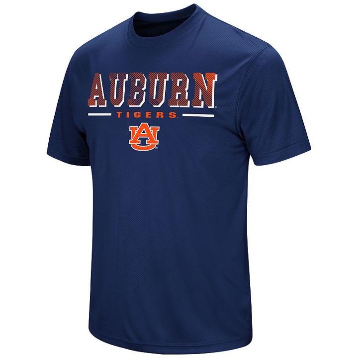 Men's Colosseum Auburn Tigers Embossed Tee, Size: Xl, Blue (navy)