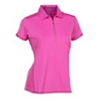 Plus Size Nancy Lopez Wicked Short Sleeve Golf Polo, Women's, Size: 1xl, Brt Pink