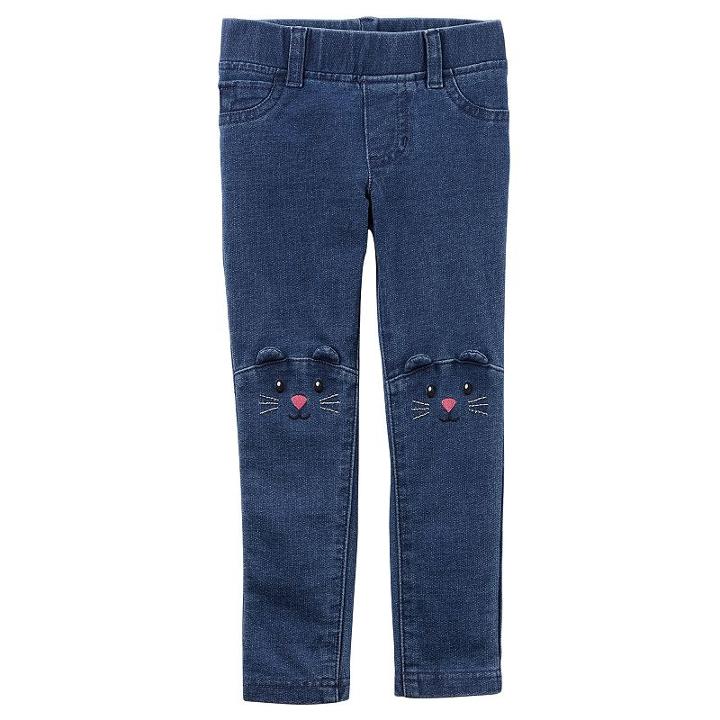 Girls 4-8 Carter's Character Pants, Size: 4, Blue Other