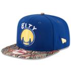 Adult New Era Golden State Warriors Tricked-trim 9fifty Snapback Cap, Men's, Multicolor