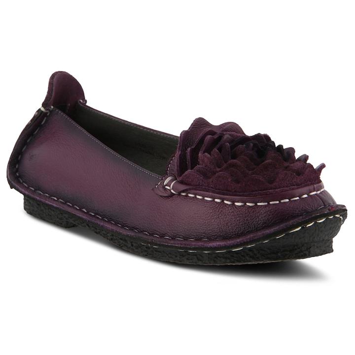 L'artiste By Spring Step Dezi Women's Flats, Size: 39, Purple