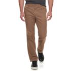 Men's Apt. 9&reg; Premier Flex Slim-fit 5-pocket Pants, Size: 44x30, Med Brown