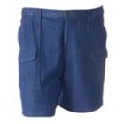 Big & Tall Croft & Barrow&reg; Side Elastic Cargo Shorts, Men's, Size: 54, Dark Blue
