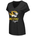 Women's Campus Heritage Missouri Tigers V-neck Tee, Size: Xl, Ovrfl Oth
