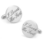 Wedding Series I Loved Her First Cuff Links, Men's, Multicolor