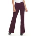 Petite Apt. 9&reg; Brynn Modern Fit Bootcut Pull-on Pants, Women's, Size: 16 Petite, Light Red