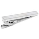 Mother-of-pearl Inlay Tie Clip, Men's, White