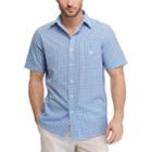 Men's Chaps Classic-fit Easy-care Button-down Shirt, Size: Xxl, Blue