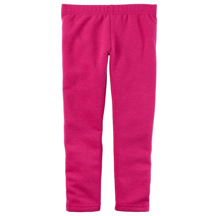Girls 4-8 Carter's Cozy Leggings, Size: 4, Pink