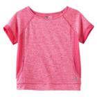 Girls 7-16 Fila Sport&reg; Mesh Side Top, Girl's, Size: M(10-12), Med Pink