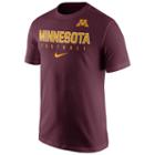 Men's Nike Minnesota Golden Gophers Practice Tee, Size: Large, Dark Red