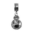Star Wars: Episode Vii The Force Awakens Sterling Silver Bb-8 Charm, Women's, Grey