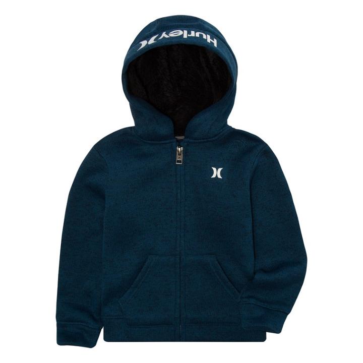 Boys 8-20 Hurley Full-zip Fleece Hoodie, Size: Medium, Med Blue