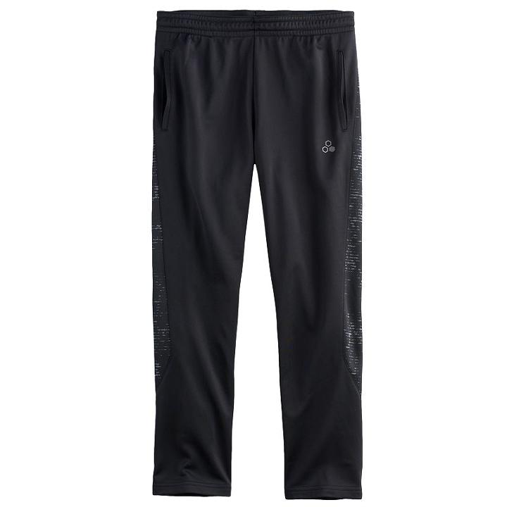Husky Boys 8-20 Tek Gear® Piped Tricot Pants, Size: Xl Husky, Black